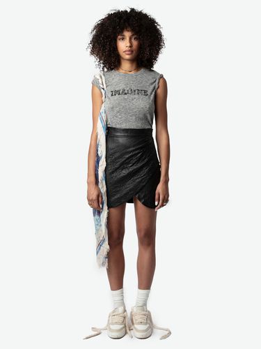 T-shirt Woop Imagine Gris Chine - Taille S - Zadig & Voltaire - Modalova