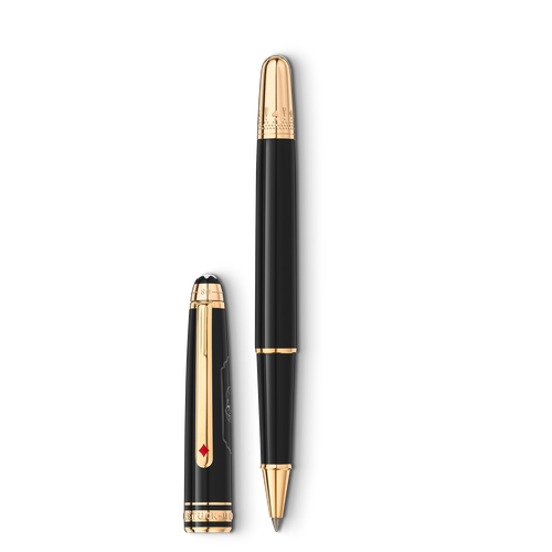 Rollerball Meisterstück Around the World in 80 Days Classique - Métal / Laque - MB128474 - Rollerballs - MONTBLANC - Modalova