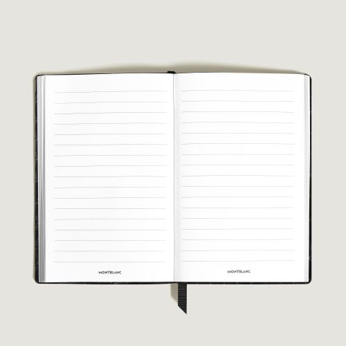 Carnet Petit Format en Cuir Embossé Croco, Pages Lignées - Papier - MB135975 - Carnets - MONTBLANC - Modalova