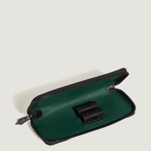Étui pour 2 Instruments d'Écriture Zippé en Cuir Extreme - Cuir - MB220254 - Trousses Pour Stylos - MONTBLANC - Modalova