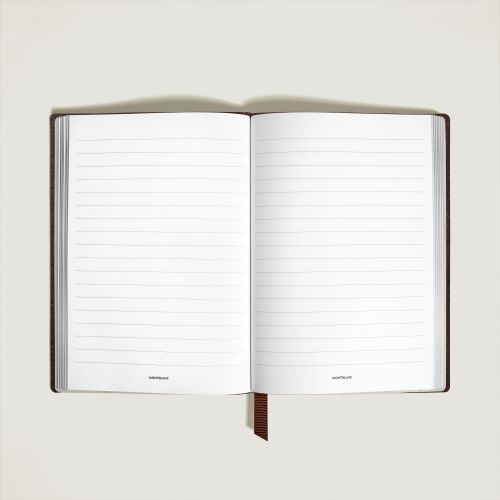 Carnet Moyen Format en Cuir Sartorial, Pages Lignées - Papier - MB134768 - Carnets - MONTBLANC - Modalova