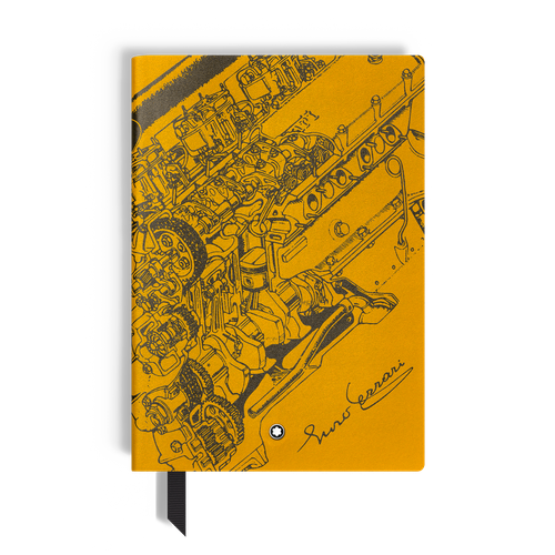 Carnet Moyen Format, Great Characters Enzo Ferrari Special Edition Giallo Modena, Pages Lignées - Papier - MB136440 - Carnets - MONTBLANC - Modalova