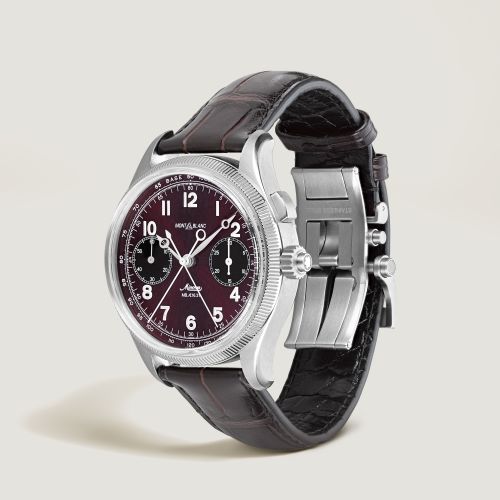 Split Second Chronograph Limited Edition - 100 pièces - Acier - Or gris - MB134029 - Montre - MONTBLANC - Modalova