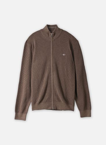 Vêtements Micro Textured Cotton Zip Cardigan pour - GANT - Modalova