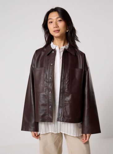 Roususie L/S Leather Overshirt pour - Rouge Edit - Modalova