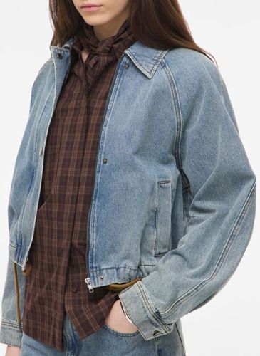 Routiana L/S Denim Bomber Jacket pour - Rouge Edit - Modalova