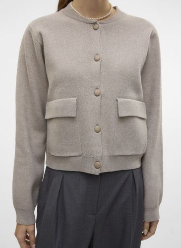 Vêtements VMAPPLE LS O-NECK BOMBER CARDIGAN GA pour Accessoires - Vero Moda - Modalova