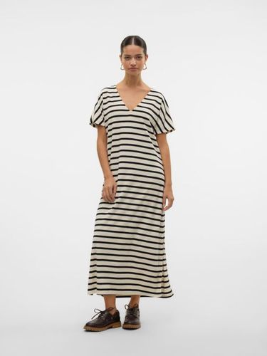 Vêtements VMEMELI C/S V-NECK 7/8 DRESS JRS LCS pour Accessoires - Vero Moda - Modalova