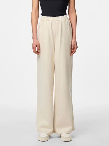 Vêtements PCSAVANNA MW PULL UP DENIM PANT pour Accessoires - Pieces - Modalova