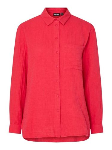 Vêtements PCSASTINA LS SHIRT WVN BC pour Accessoires - Pieces - Modalova