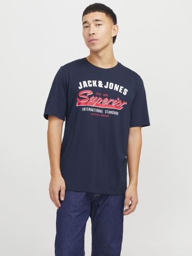 Vêtements JJELOGO TEE SS O-NECK 2 COL SS25 SN pour Accessoires - Jack & Jones - Modalova