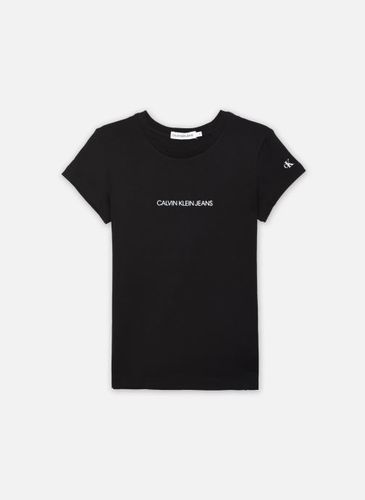 Metallic Chest Logo Slim Top par - Calvin Klein - Modalova