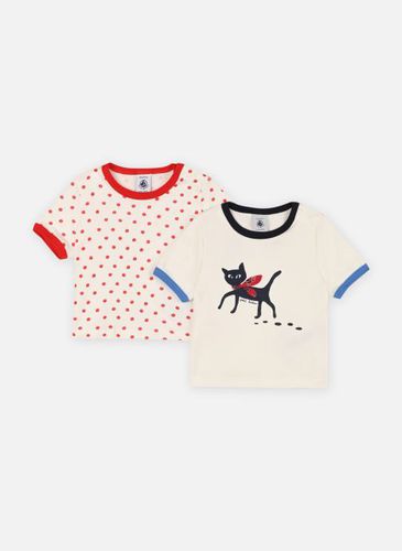 Vêtements Lot Bargain - Lot de 2 T-Shirts Manches Courtes - Bébé Fille pour Accessoires - Petit Bateau - Modalova