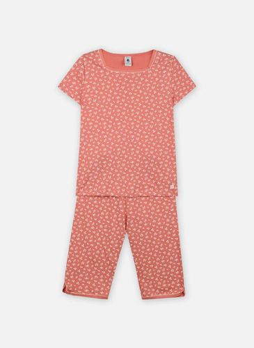 Vêtements Brune - Pyjama Court en Coton Bio - Fille pour Accessoires - Petit Bateau - Modalova