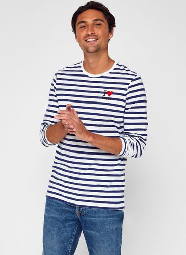 T-shirt ML rayé en coton Polo par - Polo Ralph Lauren - Modalova
