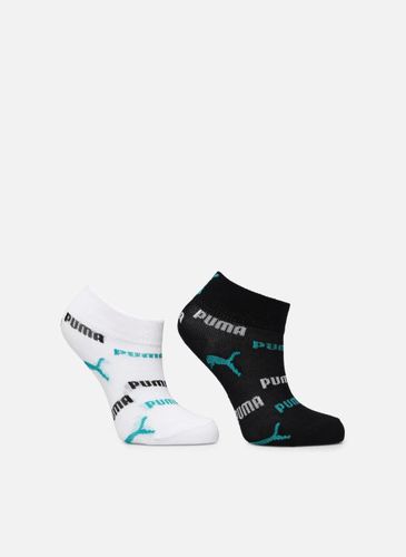 Chaussettes et collants Puma Kids Logo Quarter 2P Aqua pour Accessoires - Puma Socks - Modalova