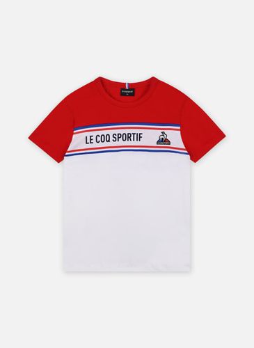Vêtements TRI Tee SS N°2 Enfant n.opt.white/rouge pour Accessoires - Le Coq Sportif - Modalova