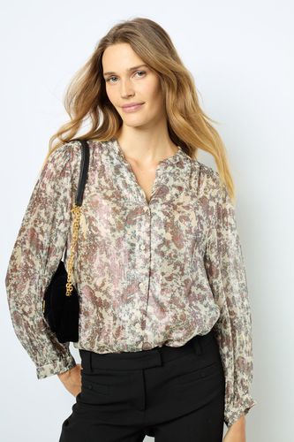 Blouse imprimée en lurex - BASYLL - GD - Modalova