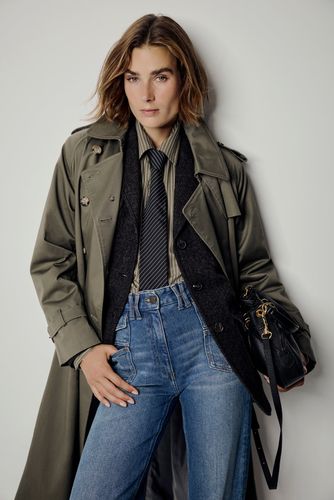 Trench long kaki - SERGE - Gerard Darel - Modalova