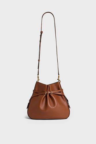 Sac seau en cuir - LE ROMY - Tan - GD - Modalova