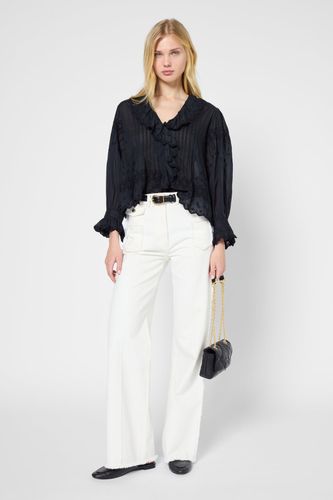 Chemise en coton à broderies - URTIZ - Gerard Darel - Modalova