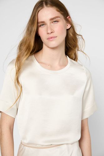 Top ample en satin - UMIKO - Ecru - Gerard Darel - Modalova