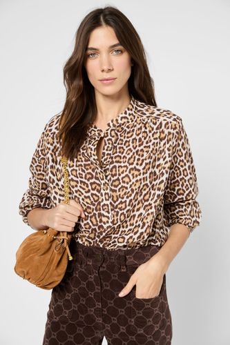 Blouse léopard en coton - UTHIA - Gerard Darel - Modalova