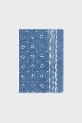 Foulard imprimé en lin - OMARA - Gerard Darel - Modalova