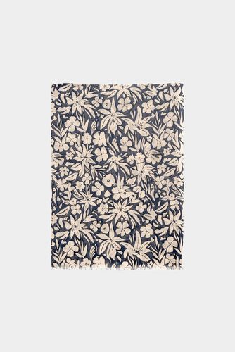 Foulard à fleurs en modal et soie - OULIA - Gerard Darel - Modalova