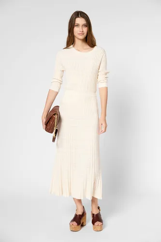 Jupe midi en maille - VALONIA - Gerard Darel - Modalova