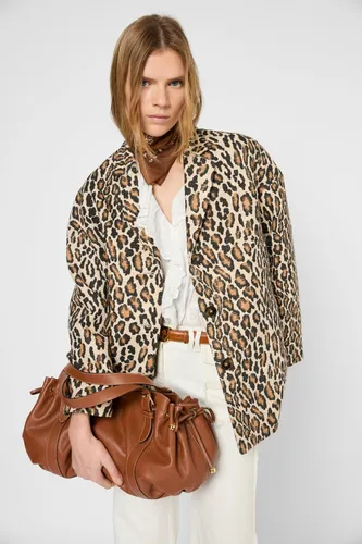 Manteau court léopard - SANIA - Gerard Darel - Modalova