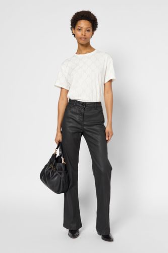 Jean bootcut en coton enduit - LIVIA - Gerard Darel - Modalova