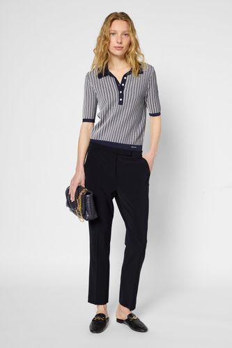 Pantalon droit au dos élastiqué - LIANA - Gerard Darel - Modalova