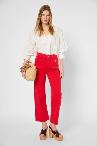 Jean flare à boutons dorés - LIDA - Gerard Darel - Modalova