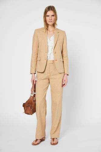 Pantalon large en lin et coton - LILLA - Gerard Darel - Modalova