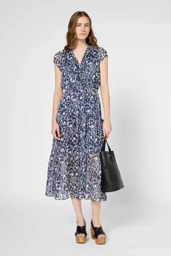 Robe longue et cintrée imprimée - PRALINE - Gerard Darel - Modalova