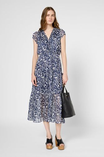 Robe longue et cintrée imprimée - PRALINE - Gerard Darel - Modalova