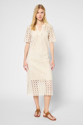 Robe longue en crochet monogramme - PALMYRE - Gerard Darel - Modalova