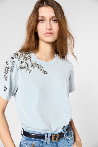 T-shirt bijou en coton - GWENN - Gerard Darel - Modalova