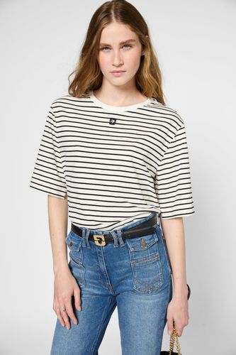 T-shirt ample rayé en coton - GHISLAINE - Gerard Darel - Modalova