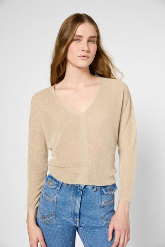 Pull V en maille irisée - JANIKA - Gerard Darel - Modalova