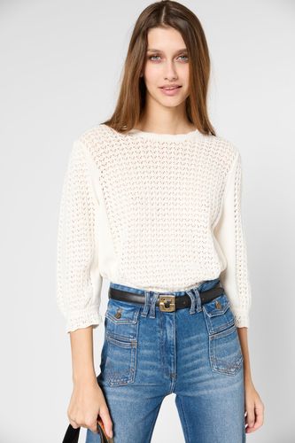 Pull ajouré en coton - JILIAN - Gerard Darel - Modalova