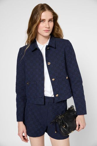 Veste en coton à monogramme - RAMATA - Gerard Darel - Modalova