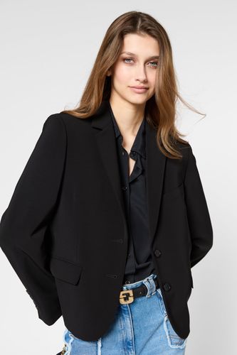Blazer en microfibre - ROMEA - Noir - Gerard Darel - Modalova