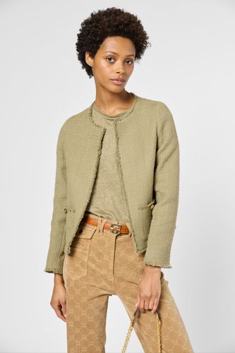 Veste en tweed et boutons dorés - RODINA - Gerard Darel - Modalova