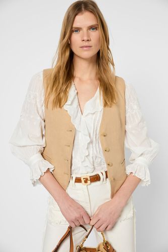 Gilet sans manche de tailleur - RIMELLE - Gerard Darel - Modalova