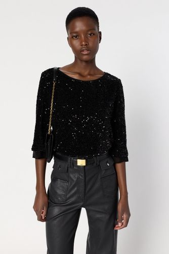 Top de soirée à sequins - ALIENOR - Gerard Darel - Modalova