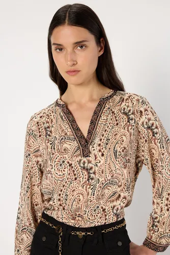Blouse fluide imprimée - AMAYA - Gerard Darel - Modalova