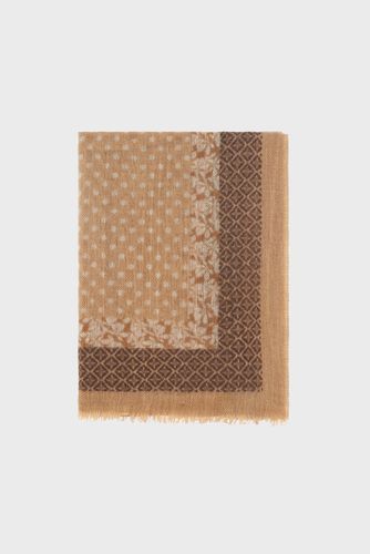 Echarpe imprimée en laine et cachemire - RANIAH - Gerard Darel - Modalova