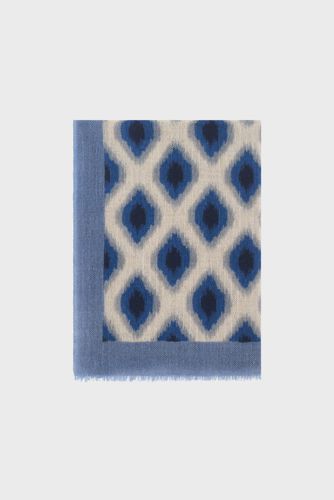 Echarpe à losanges en laine et cachemire - RAQUEL - Gerard Darel - Modalova